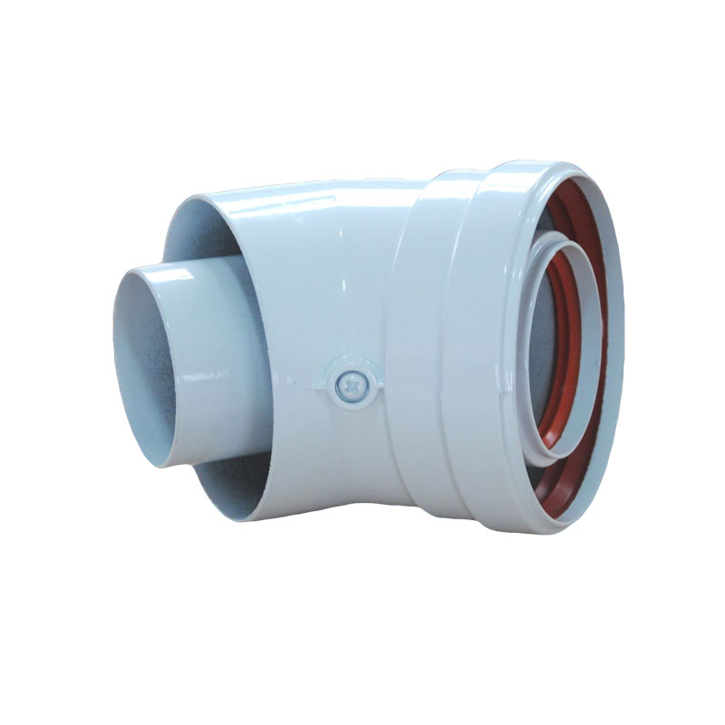 Φ60/100mm Coaxial Extension Flue Pipe For Gas Heater