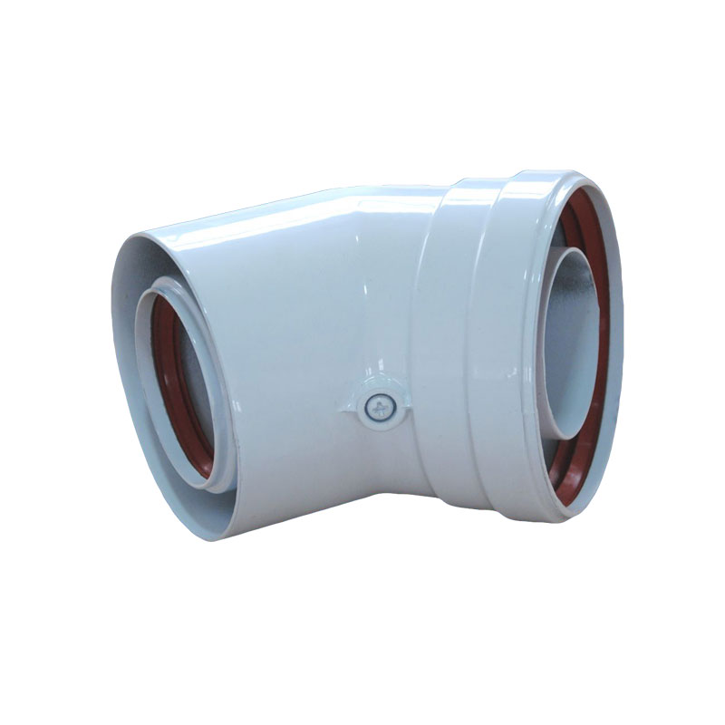 Φ60/100mm Connecting Elbow Pipe For Gas Flue