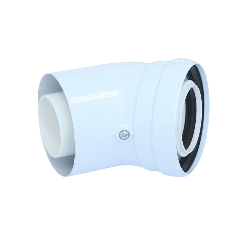 Φ60/100mm Condensing Elbow Chimney Pipe Connector Extension