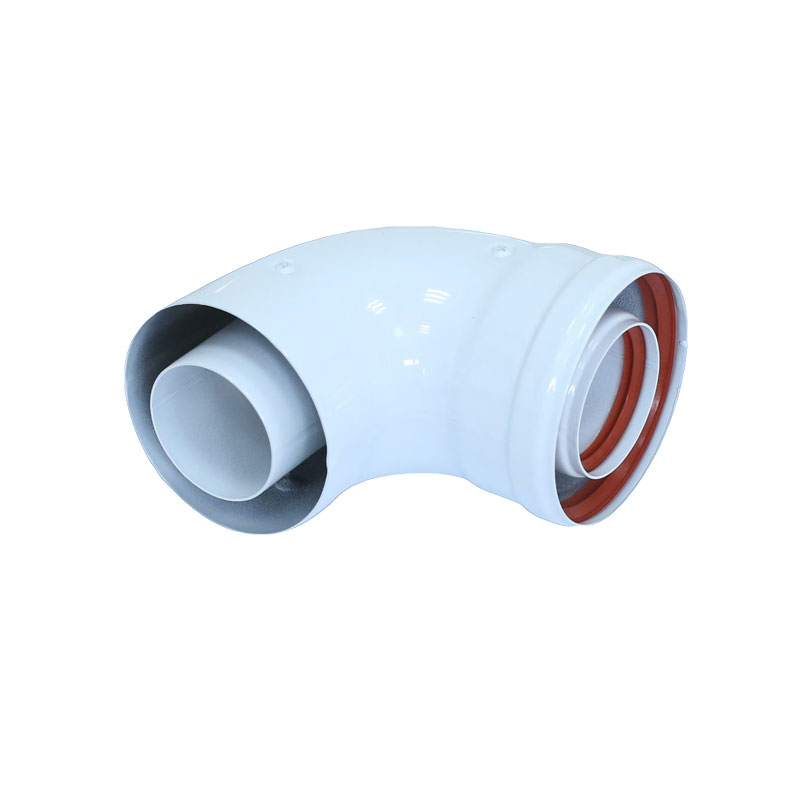 Φ60/100mm Condensing Elbow Bend Coaxial Extension Flue