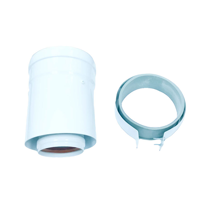 Φ60/100mm Milky White Coaxial Extension Flue